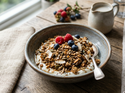 Granola Keto Sans Gluten Sans Noix