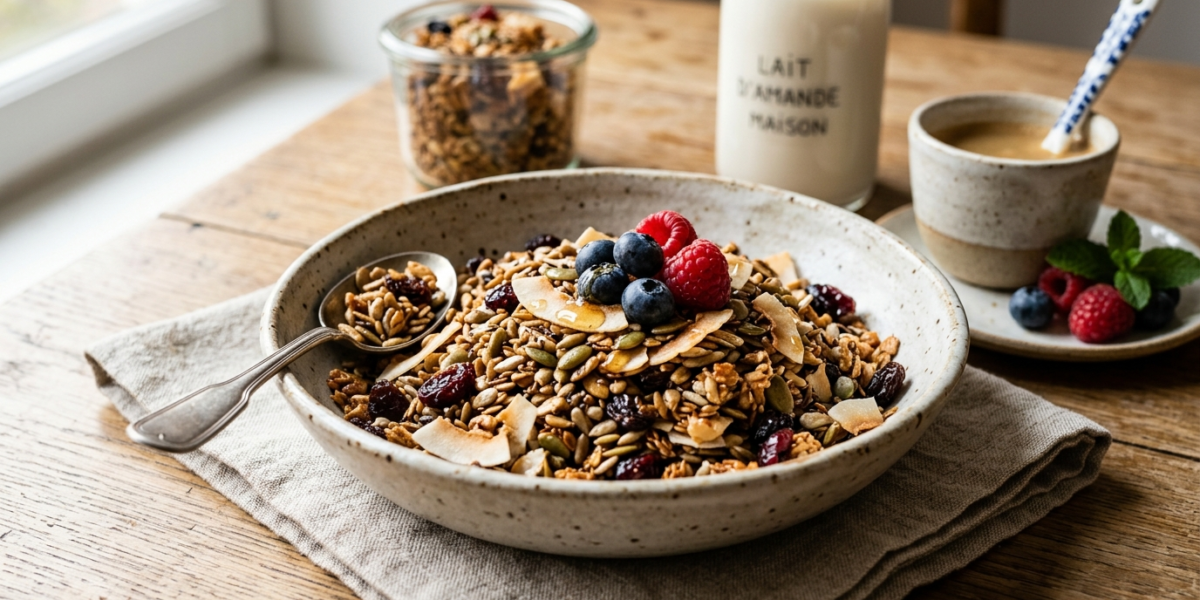 Granola Paléo Sans Gluten Sans Noix