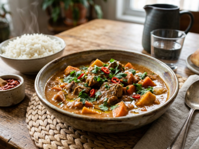 Mafé d&rsquo;agneau sans arachides – Ragoût africain savoureux