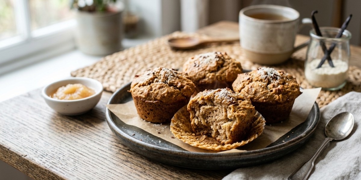 Muffins paléo sans gluten, sans œuf et sans noix