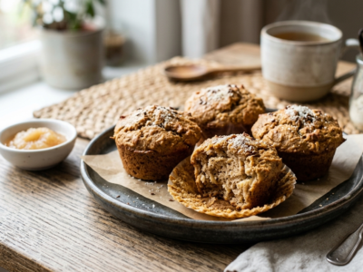 Muffins paléo sans gluten, sans œuf et sans noix