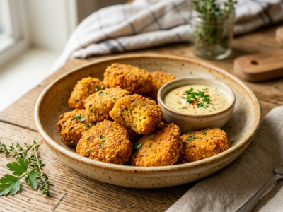 Nuggets vegan sans gluten et sans soja