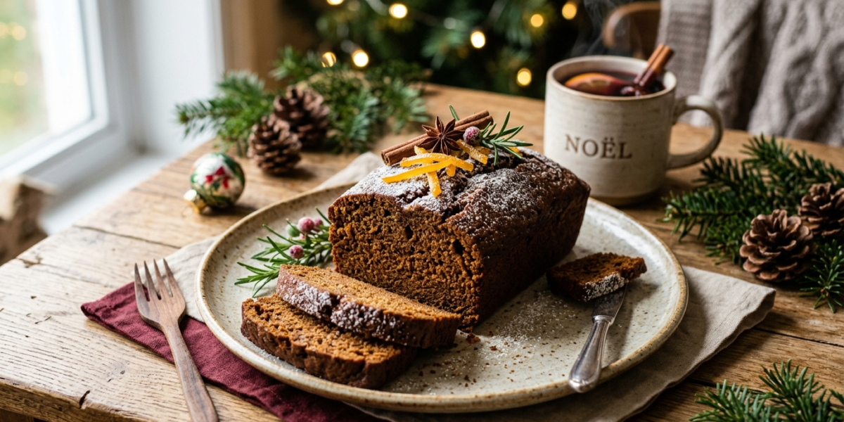 Pain d&rsquo;épices de Noël sans gluten