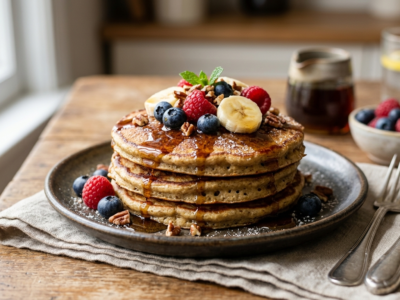 Pancakes Paléo Sans Gluten Sans Œuf