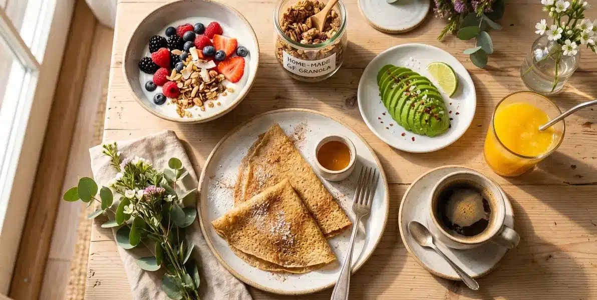 Petit dejeuner sans gluten : 15 idees faciles pour bien commencer la journee