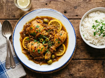 Poulet yassa sans gluten : la recette sénégalaise authentique adaptée