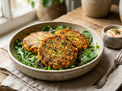 Recette Paléo de Galettes Végétales sans Œuf