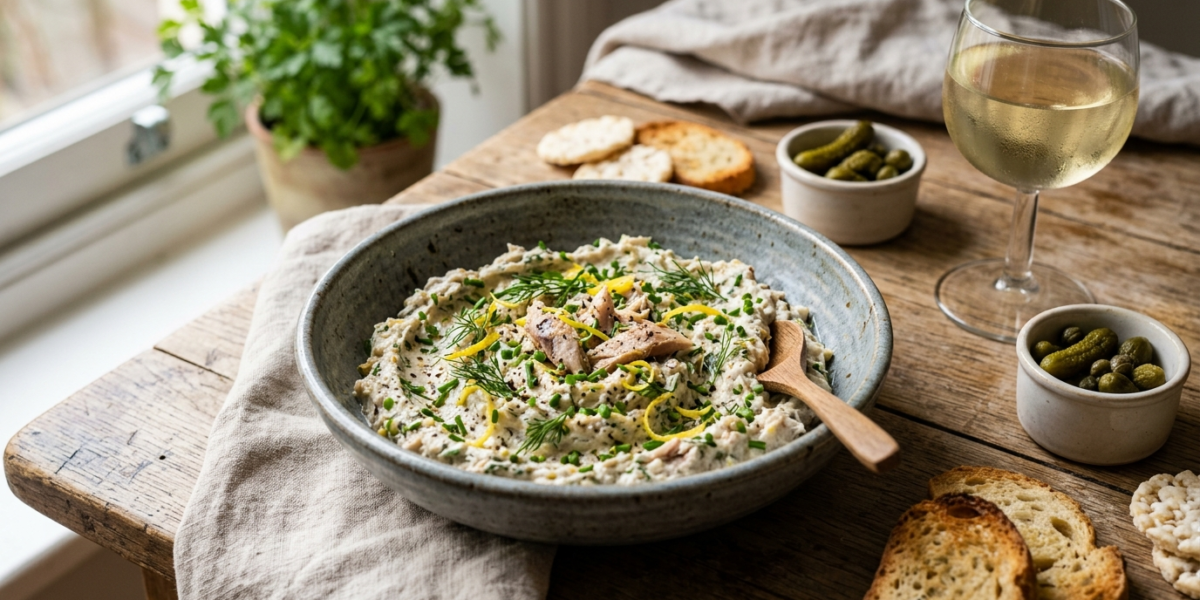 Rillettes de maquereau sans gluten faciles