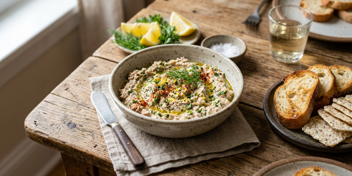 Rillettes de thon sans gluten maison