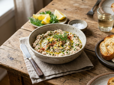 Rillettes de thon sans gluten maison