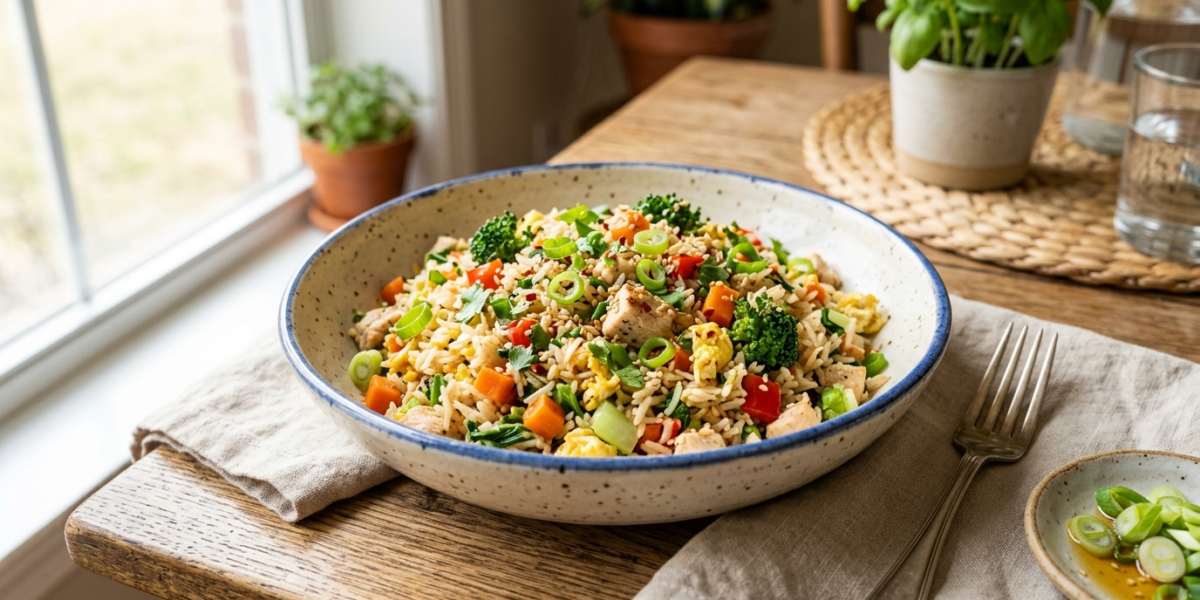 Riz sauté Low FODMAP sans soja