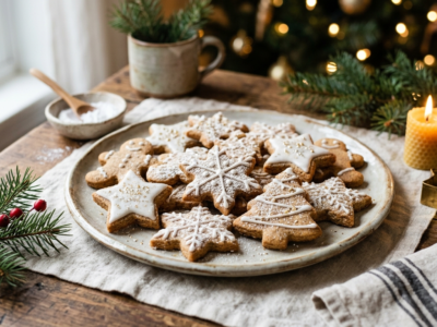 Sablés de Noël sans gluten et sans œuf