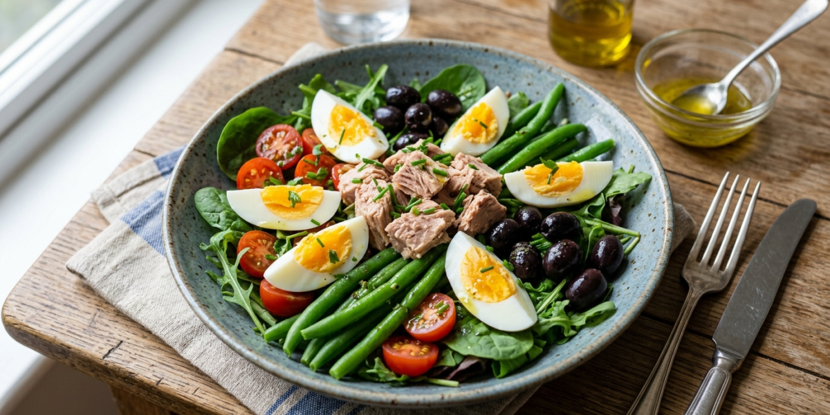 Salade Niçoise Low FODMAP sans gluten