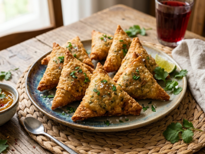 Samoussa africain sans gluten – Beignets farcis épicés