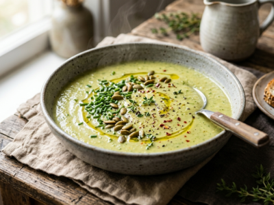 Soupe Crème Santé Sans Sucre et Sans Lactose