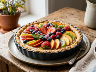 Tarte de Pâques sans gluten et sans œuf