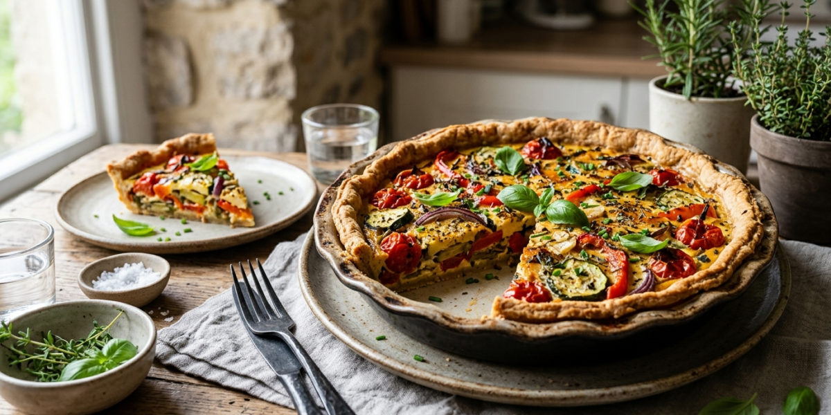 Tarte vegan sans gluten sans noix
