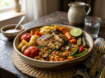 Thieboudienne traditionnel sans lactose