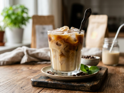 Café glacé sans lactose maison