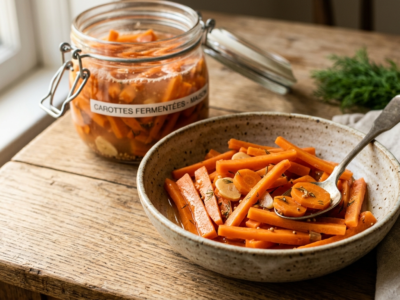 Carottes lacto-fermentées sans gluten : recette traditionnelle et saine