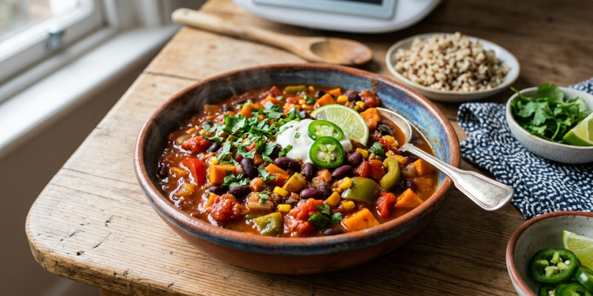 Chili Végétarien Sans Gluten au Thermomix