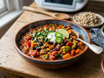 Chili Végétarien Sans Gluten au Thermomix