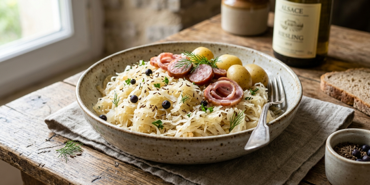 Choucroute crue sans gluten traditionnelle