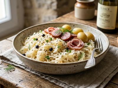 Choucroute crue sans gluten traditionnelle