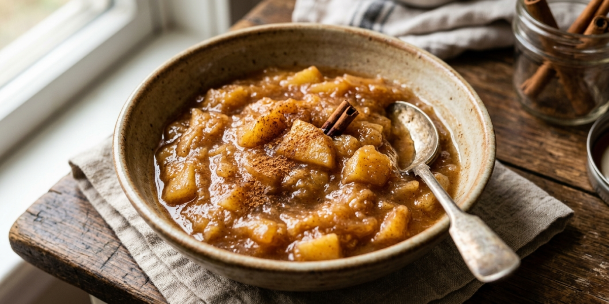 Compote Pomme Cannelle Whole30 Sans Lactose