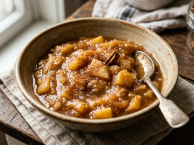Compote Pomme Cannelle Whole30 Sans Lactose