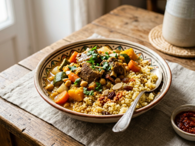 Couscous Cookeo sans gluten gourmand