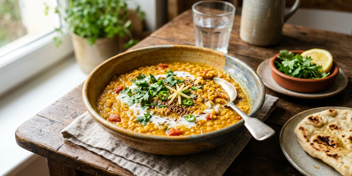 Dhal de lentilles corail au Cookeo sans gluten