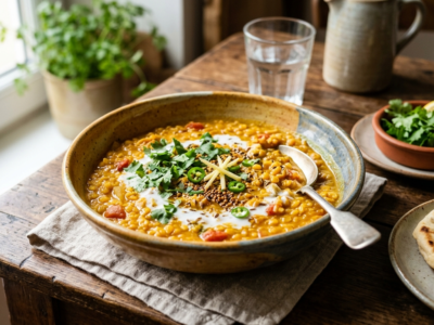 Dhal de lentilles corail au Cookeo sans gluten