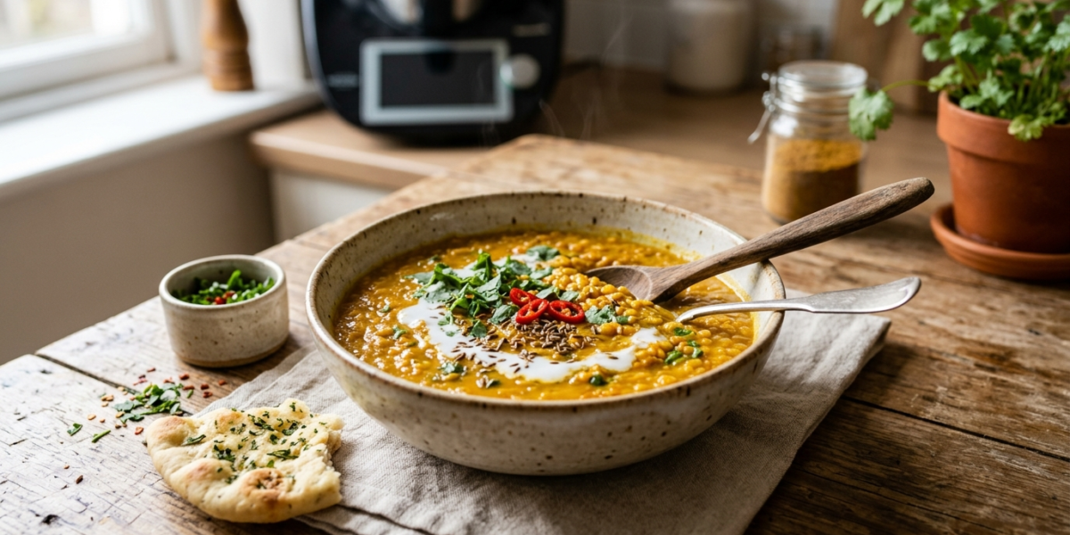 Dhal végétarien sans gluten au Thermomix