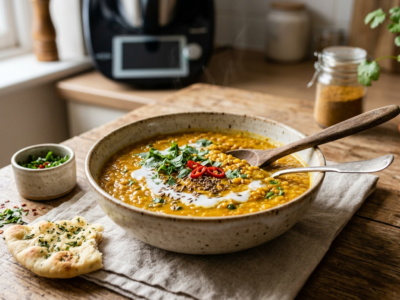 Dhal végétarien sans gluten au Thermomix