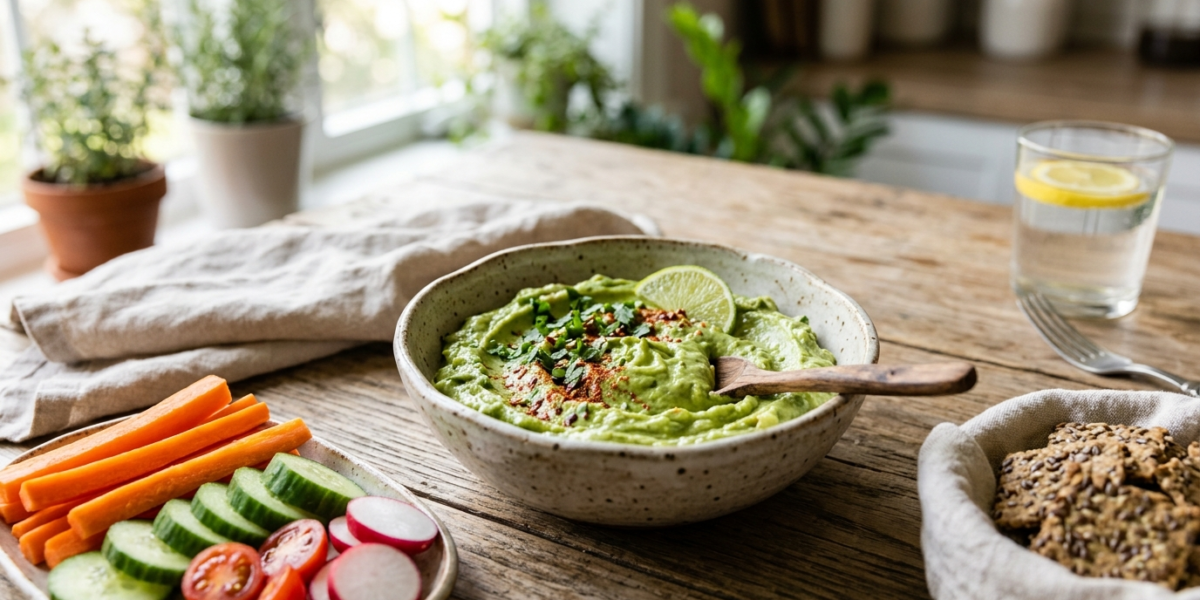 Dip avocat Whole30 sans lactose et sans gluten