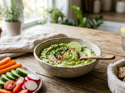 Dip avocat Whole30 sans lactose et sans gluten