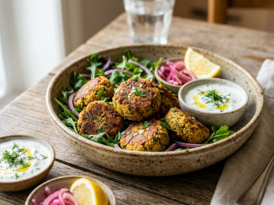 Falafels sans gluten et sans sésame