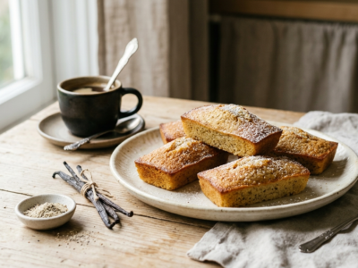 Financiers sans gluten sans fruits à coque