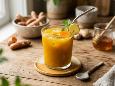 Jus Gingembre Curcuma Sans Gluten