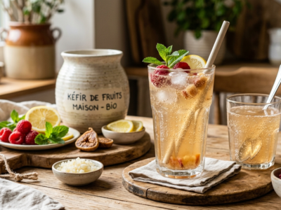 Kéfir de fruits maison sans gluten