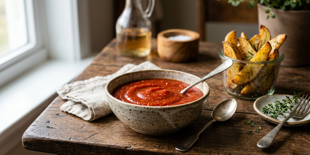 Ketchup Maison Sans Gluten et Sans Lactose