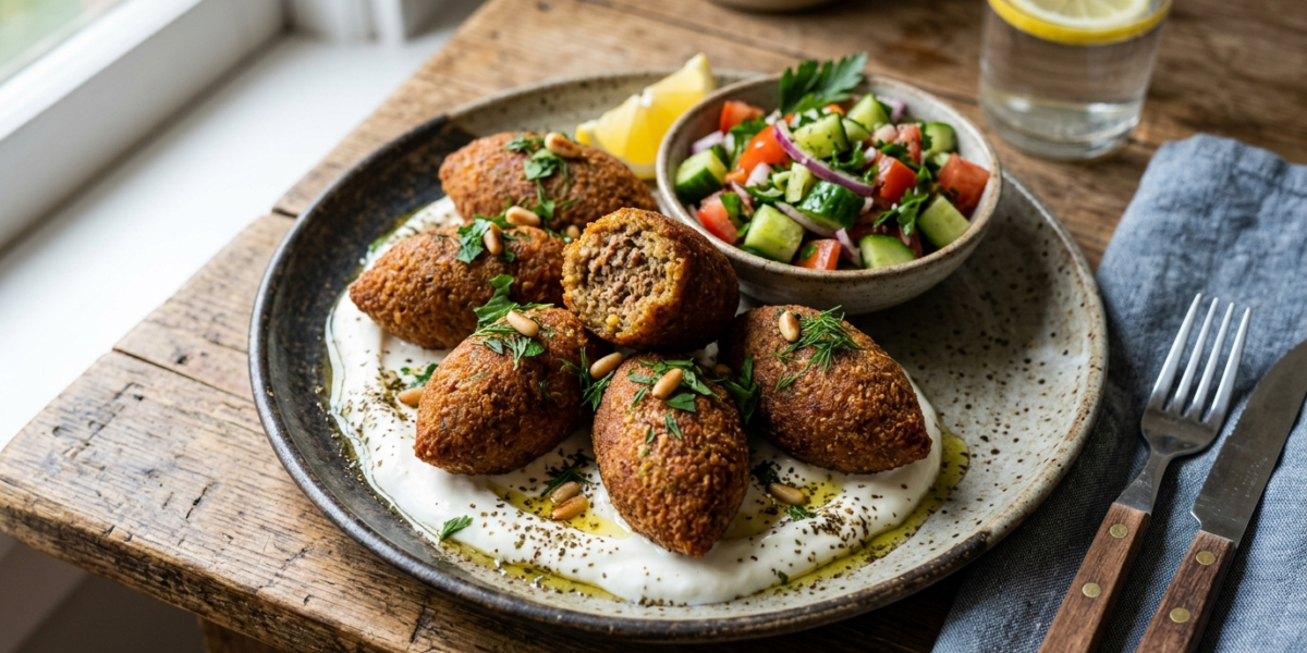Kibbeh d&rsquo;agneau sans gluten – Boulettes traditionnelles du Moyen-Orient revisitées