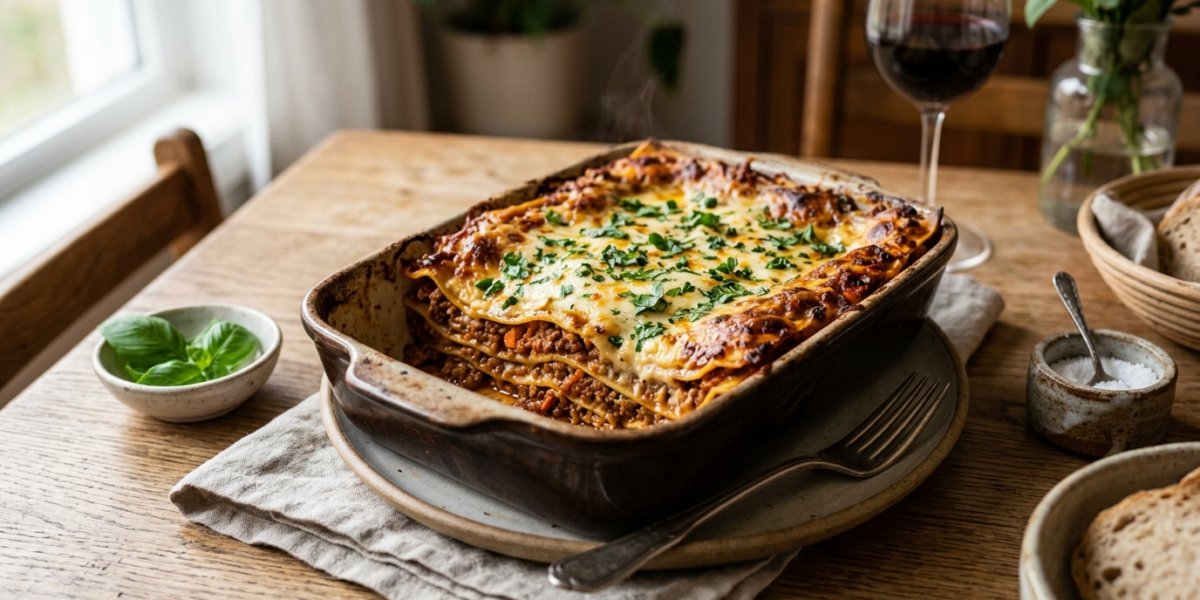 Lasagnes Bolognaise Sans Gluten Sans Lactose