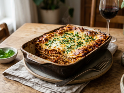 Lasagnes Bolognaise Sans Gluten Sans Lactose