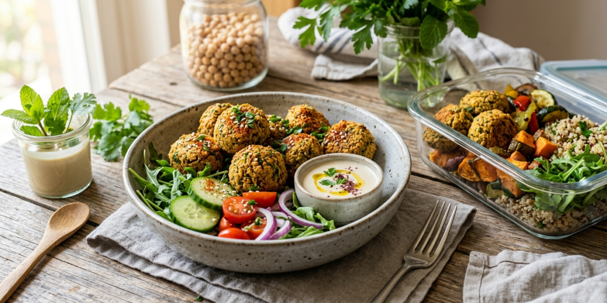 Meal Prep Falafels Sans Gluten à Congeler
