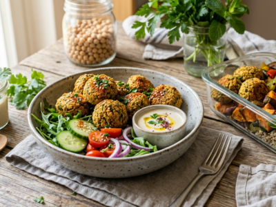 Meal Prep Falafels Sans Gluten à Congeler