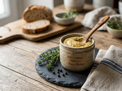 Moutarde maison sans gluten