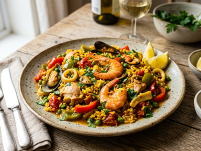 Paella Sans Gluten au Cookeo