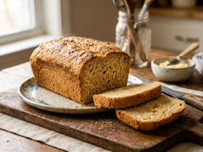 Pain au sorgho sans gluten à la machine à pain